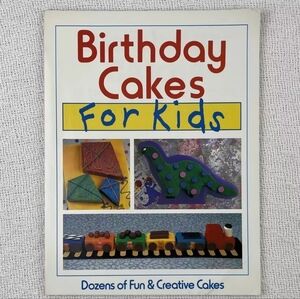 Birthday Cakes For Kids Paperback Vintage